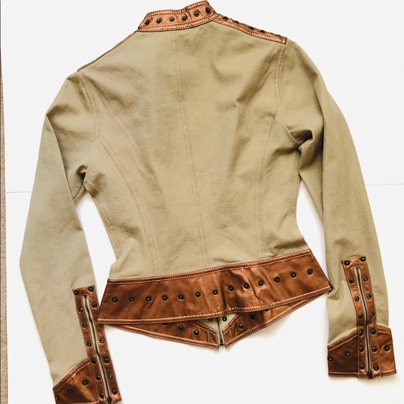 Societa Fashion Italy Bronze Lightweight Jacket - Picture 5 of 12